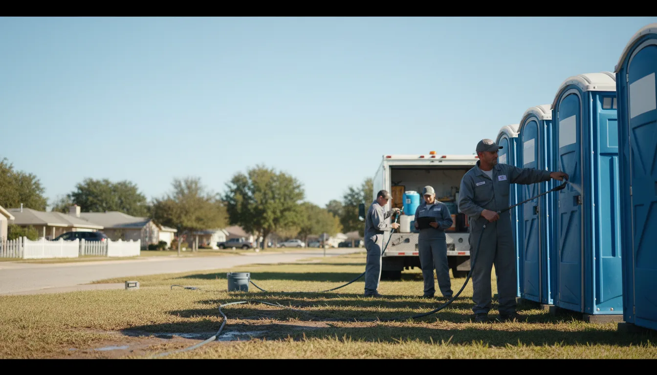 Long-Term Portable Toilet Rental in Elvaston, IL near me